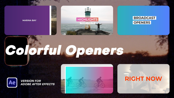 VideoHive Colorful Openers 48864352