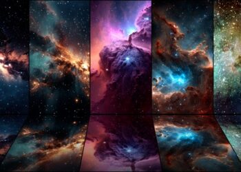 VideoHive Cosmos Backgrounds Pack 45860016