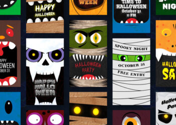 VideoHive Halloween Monster Card Stories 48668931