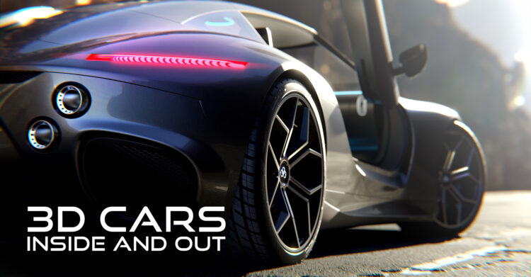 Blender Market - 3D Cars: Inside And Out