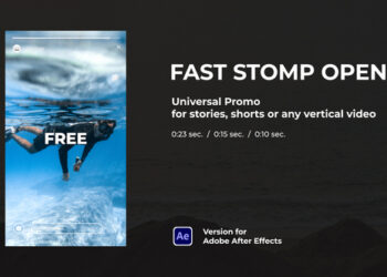 VideoHive Fast Stomp Opener - Vertical for Stories 48163345
