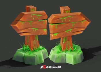 Texture painting game assets in Blender & Photoshop By Art Studio313
