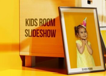 VideoHive 3d Kids room Promo 50332669