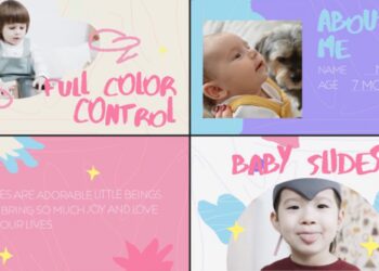 VideoHive Baby Slides for After Effects 50328220