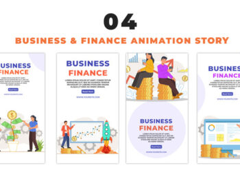 VideoHive Business and Finance Management Vector Instagram Story 48660609