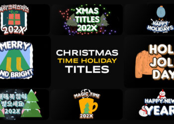 VideoHive Christmas Time Holiday Titles | DaVinci Resolve 49982270