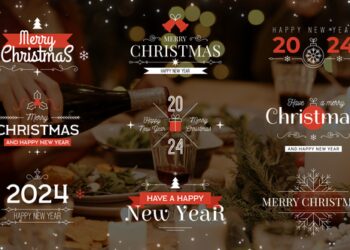 VideoHive Christmas Titles 49618527