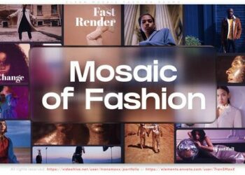 VideoHive Clean Mosaic Fashion Promo 50371494