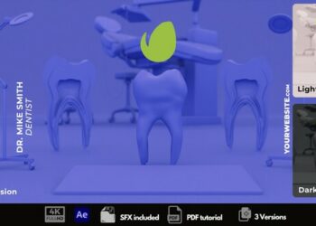 VideoHive Dental Intro 50092422