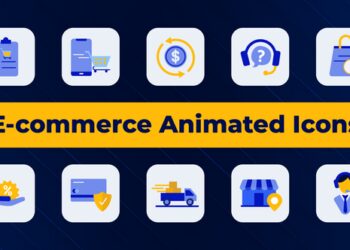 VideoHive E-commerce Animated Icons 50347700