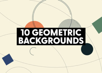 VideoHive Geometric Retro Backgrounds 50410573
