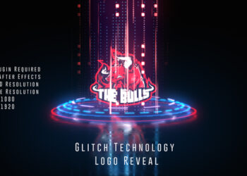 VideoHive Glitch Technology Logo Reveal 50129887