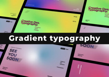 VideoHive Gradient Typography 50360968