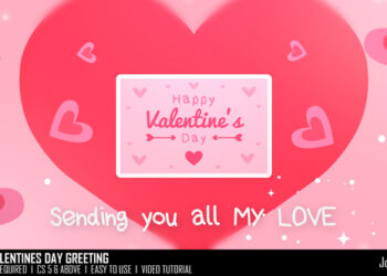 VideoHive Happy Valentines Day Greeting 50425403