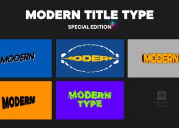 VideoHive Modern Title Type 50368759