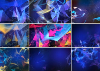 VideoHive Plexus Backgrounds for After Effects 50326191