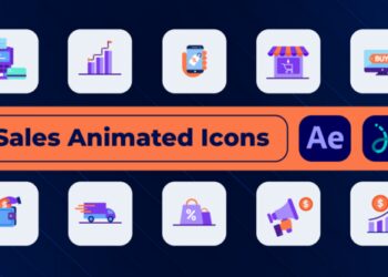 VideoHive Sales Animated Icons 50113111