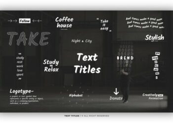 VideoHive Text Titles | DR 50043428