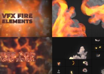 VideoHive VFX Fire Elements for After Effects 50326890