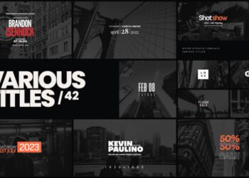 VideoHive Various Titles 42 50428529