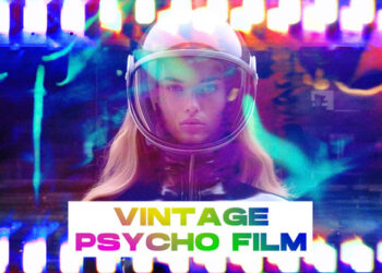VideoHive Vintage Psycho Film Transitions | DaVinci Resolve 50030077