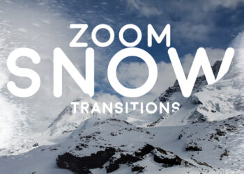 VideoHive Zoom Snow Transitions for After Effects 50133012