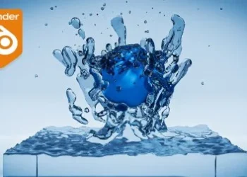 Fluid simulation in blender 4. 0. 2 By Cartony Life