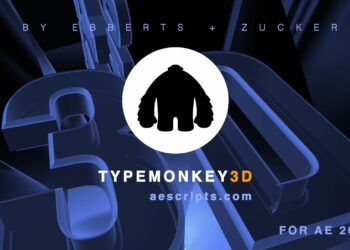 Aescripts TypeMonkey3D v1.00 (WIN+MAC)