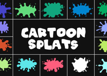 VideoHive Cartoon Splats for After Effects 50940925