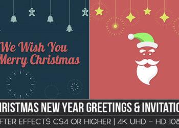 VideoHive Christmas New Year Greeting & Invitation 20978880