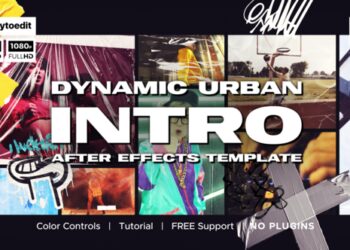 VideoHive Dynamic Urban Intro 50680327