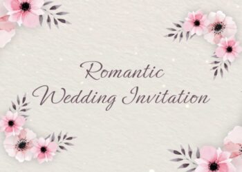 VideoHive Romantic Wedding Invitation 50620825
