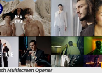 VideoHive Smooth Multiscreen Opener 50669593