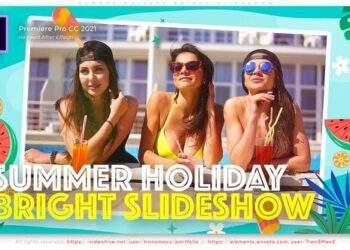 VideoHive Summer Holiday Bright Slideshow 49617585