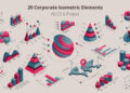 VideoHive 20 Isometric Corporated Elements 23683032