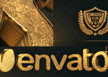 VideoHive 3D Gold Logo Reveal V2 24896297