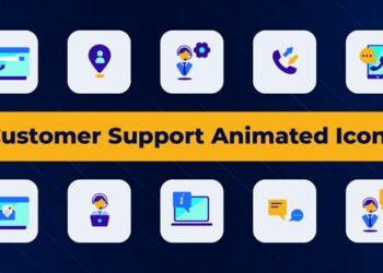 VideoHive Customer Support Animated Icons 50997499