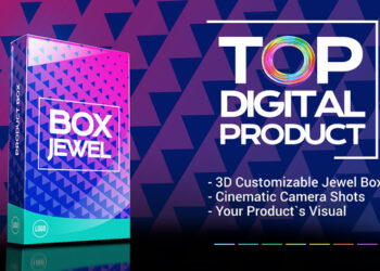 VideoHive Digital Product Box Teaser 50854337