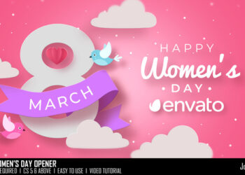 VideoHive Happy Women's Day Opener 50868638