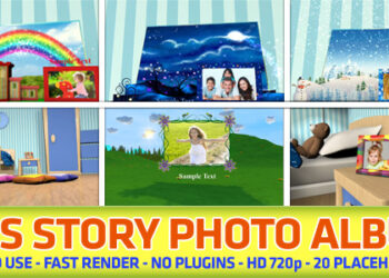 VideoHive Kids Story Photo Album 5544985