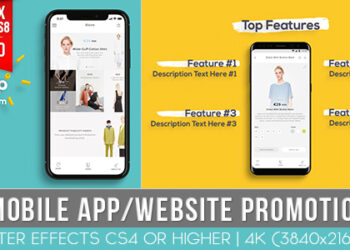 VideoHive Mobile App Website Promotion 20772517