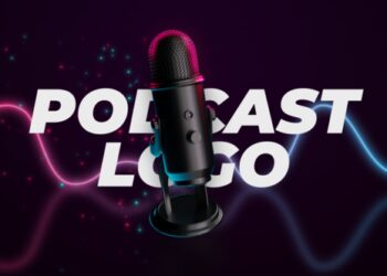 VideoHive Podcast Microphone Logo Reveal 50894748
