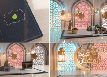 VideoHive Ramadan & Eid greeting book 23708931