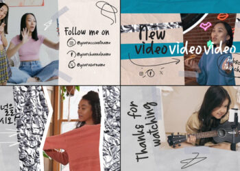VideoHive Social Media End Screens for After Effects 50853708