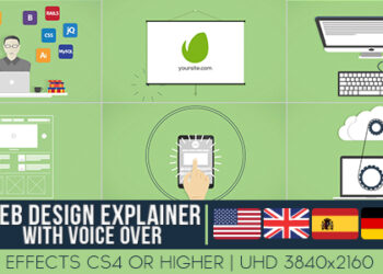 VideoHive Web Design Explainer With Voice Over 13424208