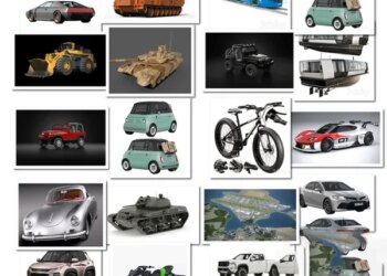 3D Vehicle Collection Dec 2023