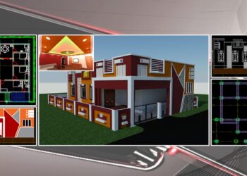 AutoCAD 2D&3D Smart House Exterior + Interior Design Course By Rajesh K