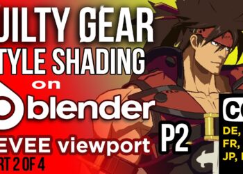 Gumroad - Guilty Gear Stylized shader in Blender's Eevee