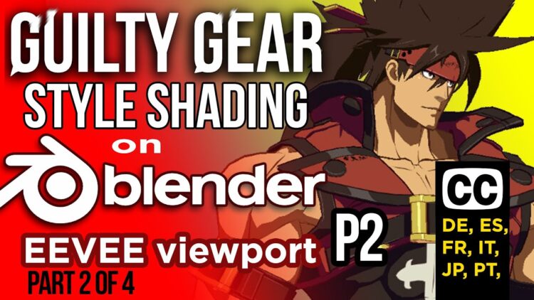 Gumroad - Guilty Gear Stylized shader in Blender's Eevee