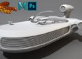 Maya 3D Masterclass - Modeling a 3D Sci-Fi Vehicle in Maya By Digital Saucer Studios